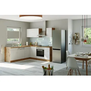Held Winkelküche Sorrento L-Form 210 cm weiß