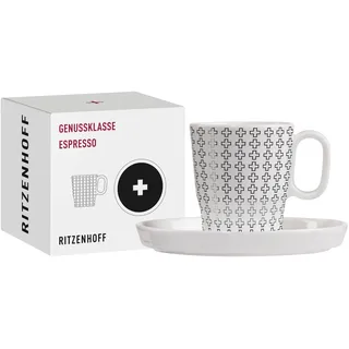Ritzenhoff & Breker Espressotasse 0,1 l Weiß 4 St.