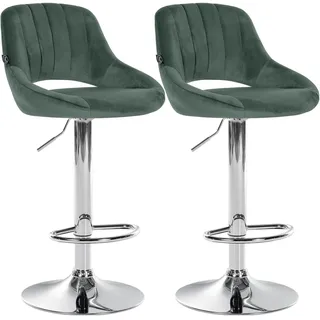 CLP Barhocker Milet 47 x 85 x 48 cm Grün