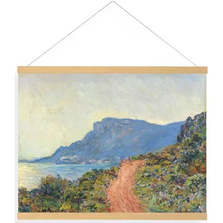 Leinwandbild ART FOR THE HOME "Südlich Landschaft", bunt (farbe bild(er): mehrfarbig), B:80cm H:150cm T:2,3cm Ø:2,3cm, Leinen, Bilder, Leinwandbild, Hängendes Poster Leinen Monet Kunst Südliche Landschaft 60 cm x 80 cm