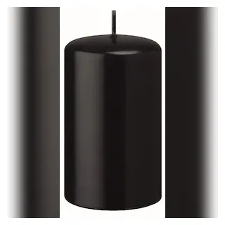 Kopschitz Kerzen Kerzen Stumpenkerzen Schwarz, 200 x 50 mm, 6 Stück
