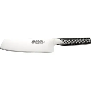 GLOBAL G-5 Gemüsemesser (Nakirimesser) – 18 cm – Japanisches Profi-Gemüsemesser aus Cromova 18 Edelstahl