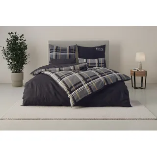 OTTO home Talin Karo grau 155 x 220 cm + 2 x 80 x 80 cm