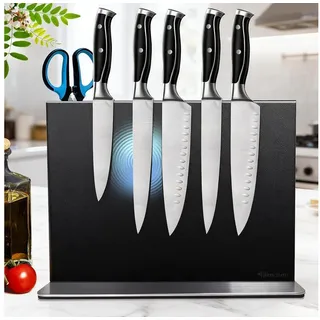 LuxusKollektion Magnet-Messerblock Magnetischer Messerblock 30cm Schwarz