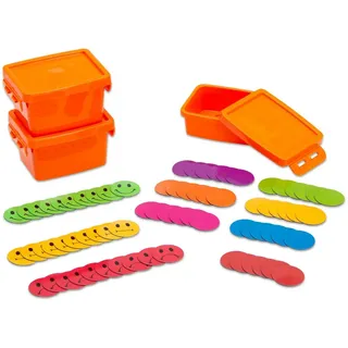 Betzold Magnet Sparset Magnetscheiben und Materialboxen bunt
