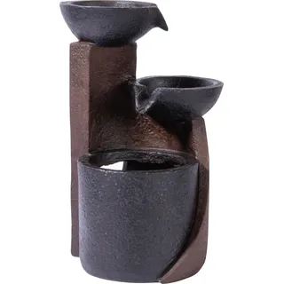 dobar Kleiner Polyresin-Brunnen mit Pumpe - versch. Ausführungen