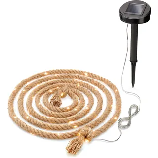 esotec Lichterkette Kunststoff 4,5m inkl. 60 LEDs warmweiß braun|schwarz