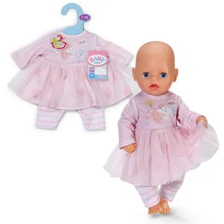 BABY BORN Puppenkleidung Kleid Rosé 36 cm (Set)