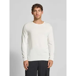 Regular Fit Pullover aus Baumwoll-Mix 'PROSPECT', Offwhite, XXL
