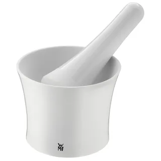 WMF Gourmet Mörser mit Stößel, 12 cm in weiß