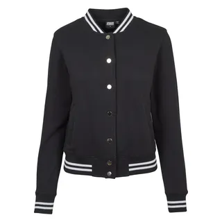 URBAN CLASSICS College Sweatshirt Jacke Black XL