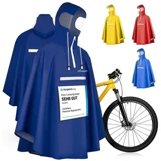 CYCLEHERO Regenponcho Unisex Blau XL