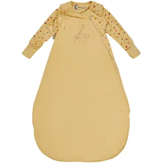 Sterntaler Ganzjahres-Schlafsack mit abnehmbaren Ärmeln 1.0 TOG, gelb, 90