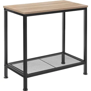 Tectake Filton Braun Eiche 30,5 x 60,5 x 60 cm