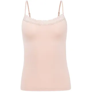 Unterhemd JOCKEY "Unterhemd Parisienne Camisole 1er Pack", Damen, Gr. L, N-Gr, beige (nude), Obermaterial: 91% Polyamid PA. 9% Elasthan EL., Unterhemden Unterhemd