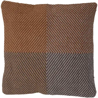 Bloomingville Rodin Dekoratives Kissen 65 x 65 cm Braun