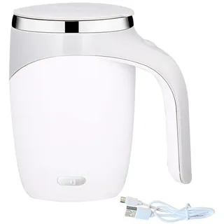 NCONCO Self- Stirring Coffee Cup 380 ml Self Mixing Coffee Cup USB Rechargeable Self Stirring Coffee Mug Automatic Magnetic Stirring Cup for Coffee Milk Hot Chocolate