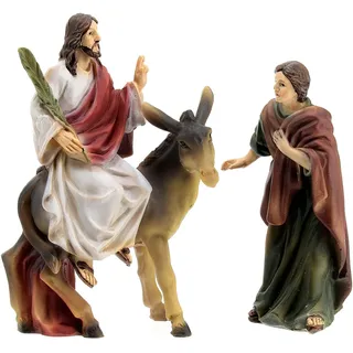 Holyart Passionskrippe: Einzug Jesu in Jerusalem, für 9 cm Krippe