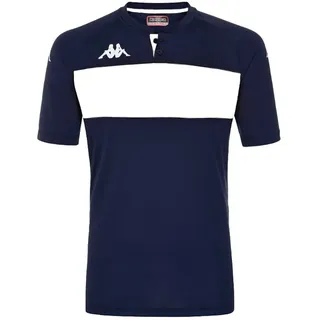 Kappa Dalto Kurzarm-poloshirt - Blue Marine / White - XL