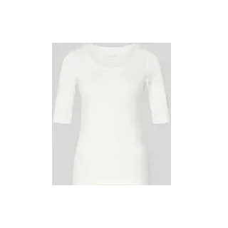 T-Shirt mit Stretch-Anteil Modell 'Serta', Offwhite, 44