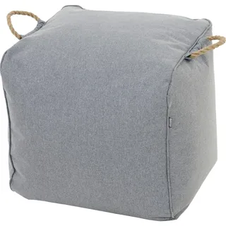 Siena Garden Sitz-Fußhockerstone Grey 46 x 48 x 46 cm Grau