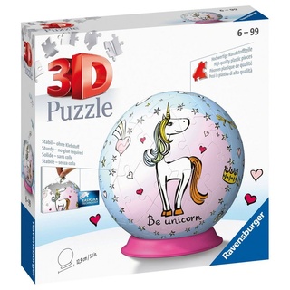 Ravensburger 3D-Puzzle »72 Teile Ravensburger 3D Puzzle Ball Einhorn 11841«, 72 Puzzleteile