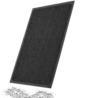Gastronette Fußmatte Schmutzmatte Fussmatte Fußabtreter Outdoor Teppich Antirutschmatte Schmutzfangmatte Empfangsmatte für Schmutz Matte Gummimatte Gummi Schuhmatte gummiert Schuhabstreifer 60 cm