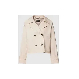 Cropped Trenchcoat mit Reverskragen, Sand, $listsize[$i].replace('"','"')