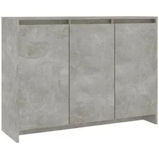 vidaXL Sideboard 102 x 75 x 33 cm Grau