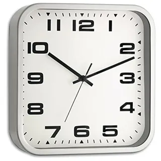 TFA Analoge Wanduhr 30,0 60.3013 silber