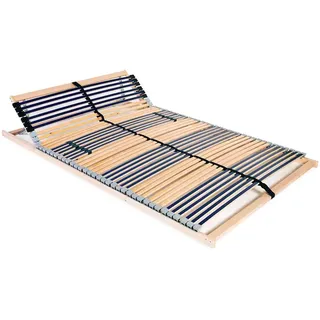 vidaXL Lattenrost 7 Zonen verstellbar 120 x 200 cm