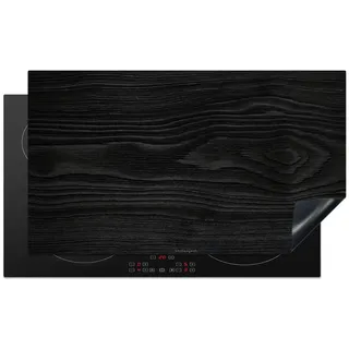 onlywow Herdabdeckplatte 90 x 52 cm Schwarz