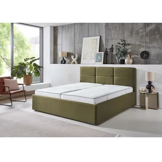 SUN GARDEN Durango Polsterbett Holzwerkstoff/Polyester - grün
