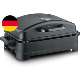 Severin Tischgrill, Elektro-Grill Für Balkon, 2300W, 10 Min. Aufheizzeit, Kerami