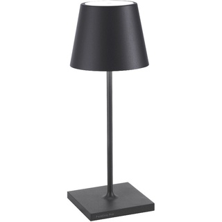 ZAFFERANO LED-Tischlampe POLDINA PRO mini 30 cm Dark grey