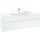 Waschbeckenunterschrank C02800MS 160 x 55 cm White Matt