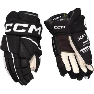 Ccm Eishockeyhandschuhe CCM Tacks XF 80 Black/White Junior 10 Zoll - Weiß,Schwarz - 10′′