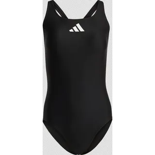 adidas 3 Bar Logo Badeanzug Black / White 38    