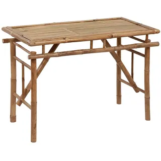 vidaXL Gartentisch Klappbar 115x50x75 cm Bambus