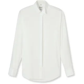 Olymp Smokinghemd OLYMP Level Five body fit, Herren, Gr. 42, N-Gr, beige hellbeige, 97% Baumwolle, 3% Elastolefin, Hemden