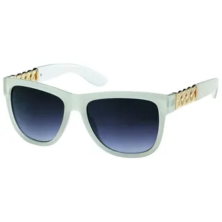 DanCarol Sonnenbrille DC-820-Sonnenbrille im klassischem für Damen in modischen Designs. blau|weiß