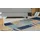 310 mehrfarbig B/L ca 80x150 cm blau Mehrfarbig