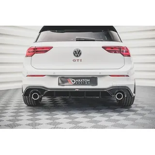 Maxton Design Heckdiffusor V.2 für VW Golf 8 GTI/GTD/GTE/R-Line 2020-2026 Hochglanz schwarz