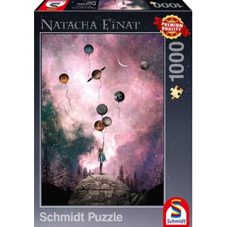 Schmidt Spiele 59903 Natacha Einat, Planet Sehnsucht, 1000 Teile Puzzle