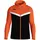 Trainingsjacke schwarz/neonorange S