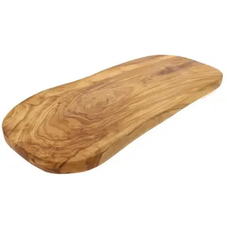 HOFMEISTER Schneidebrett Olivenholz 1 Stück 50 x 20 x 1,5 cm Braun