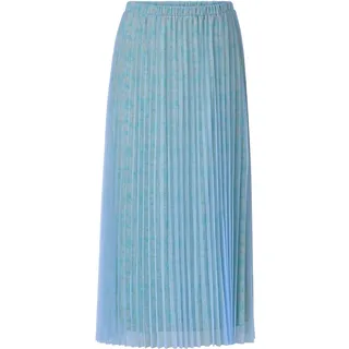 richroyal Plisseerock Damen Blau 40