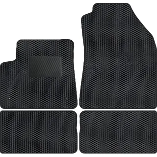 moto-MOLTICO Eva Fußmatten Auto - Automatten passend für Citroen e-C3 2024- (Elektrisch) (mit Verstärkung) - rutschfeste und Wasserfeste Autoteppiche