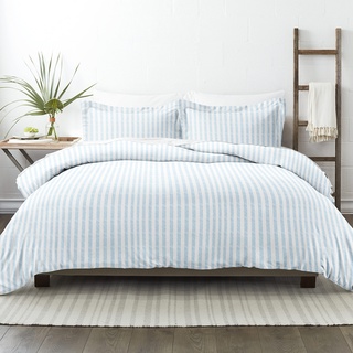 Linen Market Bettbezug für Doppelbetten (hellblau) – Erleben Sie hotelähnlichen Komfort mit unvergleichlicher Weichheit, exquisiten Drucken und einfarbigen Farben für EIN verträumtes Schlafzimmer –