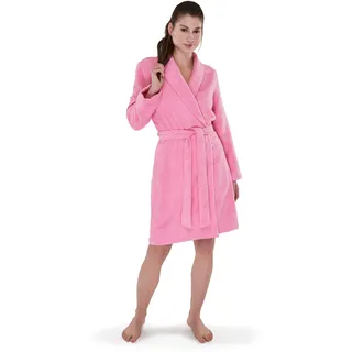Möve Damenbademantel ideal für Sauna & Spa rosa L
